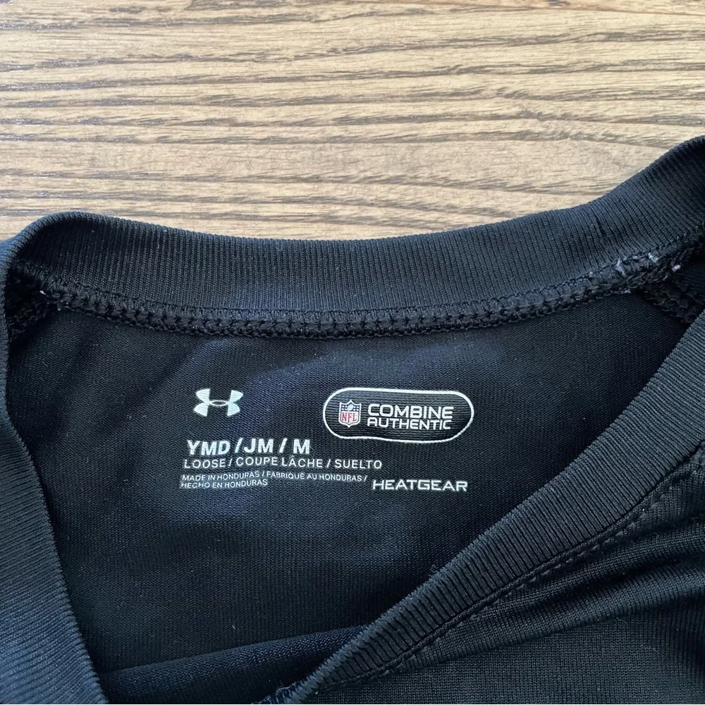 Under Armour Combine Authentic Heat Gear Long Sleeve‎ Shirt Carolina Panthers